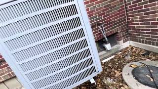 Ducane LYNX Heat Pump Running In Heat Mode [upl. by Goeselt]