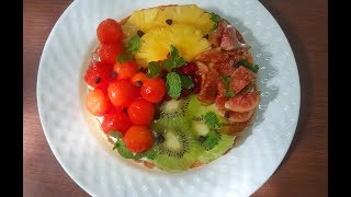 Fresh Fruit tart flan  step by step procedure [upl. by Donelle782]