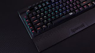 Review REDRAGON MagicWand K587PRO um TECLADO ÓPTICO compacto e RGB Canal PipocaTech [upl. by Atinas28]