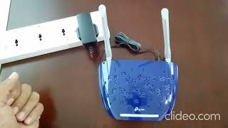 How to Hard Reset TDW9960 300Mbps Wireless N VDSLADSL Modem Router  UrduHindi [upl. by Chimene]