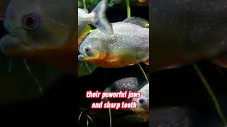 3 Terrifying Facts About Piranhas  Uncover the Truth Behind These Ferocious Fish PGCLEAN [upl. by Noryk]