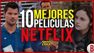 TOP 10 Mejores PELÍCULAS de NETFLIX 2022  Parte 1 [upl. by Nnayr]