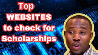 Top Scholarship Website used to check for scholarships  Website to check for scholarship [upl. by Geer]