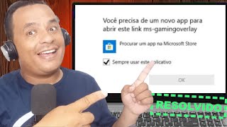 Você precisa de um novo aplicativo para abrir msgaming overlay Resolvido [upl. by Hak]