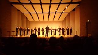 October Eric Whitacre Arr Hass  WMU Trombone Choir [upl. by Fairleigh]