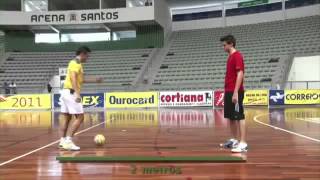 Falcao FutsalLesson  Rainbow Flick Goal [upl. by Thgiled869]