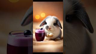 From Sip to Spill A Bunny’s Colorful Chicha Morada Surprise [upl. by Cleve]