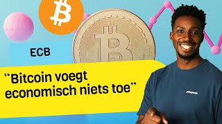 Volgens de ECB heeft quotBitcoin geen economische waardequot Crypto nieuws vandaag  1196 [upl. by Teplitz]