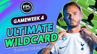 FPL GW4 BEST WILDCARD TEAM  Complete Wildcard Guide [upl. by Florio234]