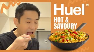 Huel Hot amp Savoury Tasty Nutritious Cheap Holy Trinity Food [upl. by Aidahs974]