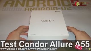 Test Condor Allure A55 Prix Caractéristiques [upl. by Agretha]