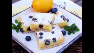 Blueberry Lemon Bars [upl. by Sadinoel]