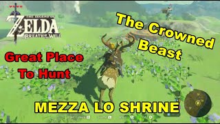 The Crowned Beast Mezza Lo Shrine BoTW Zelda Breath of the Wild [upl. by Arch]