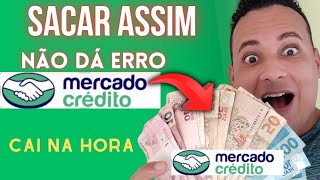 MELHOR JEITO DE SACAR O MERCADO CRÉDITO O LIMITE DO MERCADO PAGO [upl. by Nisotawulo]