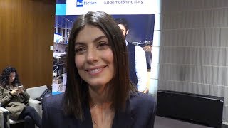 Intervista con Alessandra Mastronardi per LAllieva 2  Rai 1 [upl. by Lenehc]