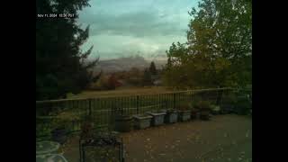 Mon 20241111 Talent Oregon Webcam Timelapse [upl. by Airetnohs]