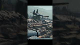 Formation CAS F4U Corsair warthunder cinematic airplanes closeairsupport ww2 [upl. by Runstadler]