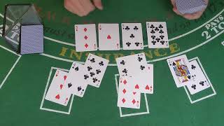 Card Counting Practice Double Deck [upl. by Farro]