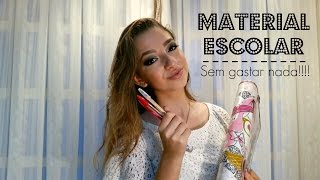 MATERIAL ESCOLAR 2017 TUDO REUTILIZADO 3° anoprévest [upl. by Neitsirhc]