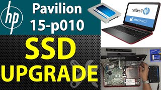 How to Upgrade SSD Storage on HP Pavilion 15 p010 Laptop for Faster Performance [upl. by Zeculon]