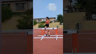 Hurdle drills motivation athleticshletes olympicsport [upl. by Rohclem]