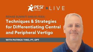 Techniques amp Strategies for Differentiating Central amp Peripheral Vertigo [upl. by Thgiwd]