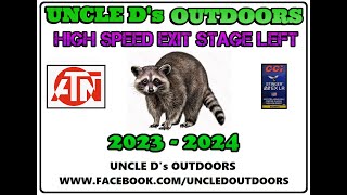 COON HUNT HIGH SPEED EXIT STAGE LEFT  RACCOON HUNTING  SOUTHERN MARYLAND [upl. by Ahsined]