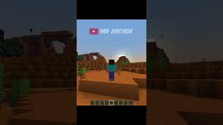 I See HEROBRINE in Minecraft😥 shorts minecraft herobrine [upl. by Hagi]