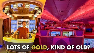 My surprising trip in Emirates A380 business class [upl. by Einafats]