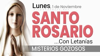 Santo ROSARIO del Día LUNES 1 de Noviembre ❤️ Por los DIFUNTOS [upl. by Linus]