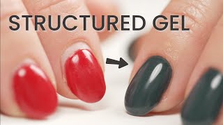 Gel Nails  How To Do a Structured Gel Manicure [upl. by Natala721]