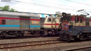 22731 Hyderabad Mumbai Express skips Karjat station [upl. by Idnic721]