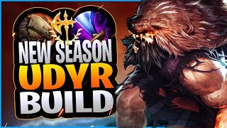 UDYRS TRUE SEASON 10 BUILD REVEALED NEW UDYR JUNGLE BUILD IN SEASON 10  League of Legends [upl. by Euginimod]