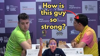 When Vishy Anand played the Caro Kann against Nepo  Global Chess League [upl. by Utley645]