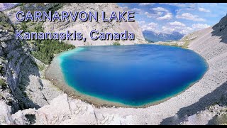 Stunning Carnarvon Lake  A Hidden Gem In Kananaskis Alberta [upl. by Rosalind]