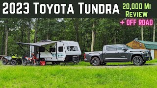 Quick Off Road Trip in the Toyota Tundra  20000 Mile Review [upl. by Annaes]