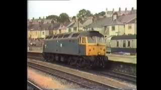 Trains In The 1980s  Plymouth Summer 1987 [upl. by Scheer]