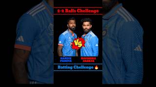 Hardik Pandya vs Ravindra Jadeja 😱 3 Balls Chellenge 🔥 Real Cricket 24 shorts [upl. by Atiniuq]