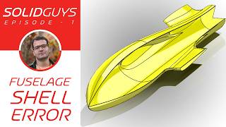 How To Fix Fuselage Shell Error In SolidWorks [upl. by Sirrad84]