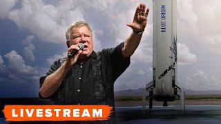 WATCH William Shatners trip to space aboard Blue Origins Rocket  Live [upl. by Nirel737]