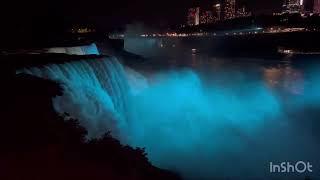 Niagara Falls  Night View niagarafallsusa [upl. by Harmony117]