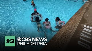 Montgomery County pool surging with summer visitors thanks to early heat wave [upl. by Ambrogio]