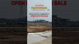 VIJAYAWADA NUNNA MEGA GATED COMMUNITY OPEN PLOTS FOR SALE CONTACT 9949689554 [upl. by Treboh996]