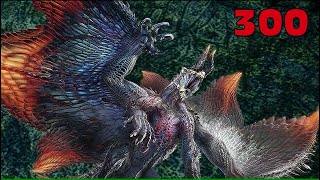 Vs Shagaru Magala 300 Heroics GreatSword  MH Rise Sunbreak [upl. by Airdnna651]