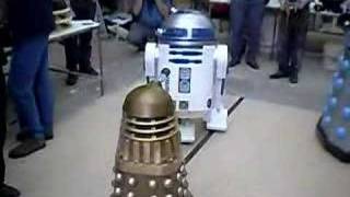 Half Size Dalek and R2D2 [upl. by Odin]