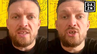 Oleksandr Usyk LOSES IT After Tyson Fury CANCELLED Fight With Him [upl. by Aizek]