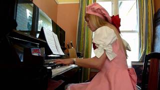 Lara and Zorsy play Kirbys DreamlandGourmet Race piano duet piano cover [upl. by Sudbury690]