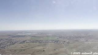 Southwest 737800  N8514F Landing at Denver from Midway 082923 [upl. by Hsihsa]