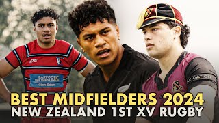 The best midfielders in New Zealand schoolboy rugby 2024 [upl. by Simone]