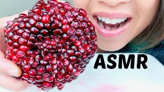 ASMR WHOLE POMEGRANATE 먹방 No Talking suellASMR [upl. by Noy]